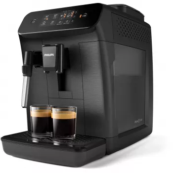 Ekspres do kawy Philips serii 800 EP0820/00 — w pełni automatyczny, zbiornik 1,8 l, wbudowany ceramiczny młynek 275 g, 15 barów, czarny