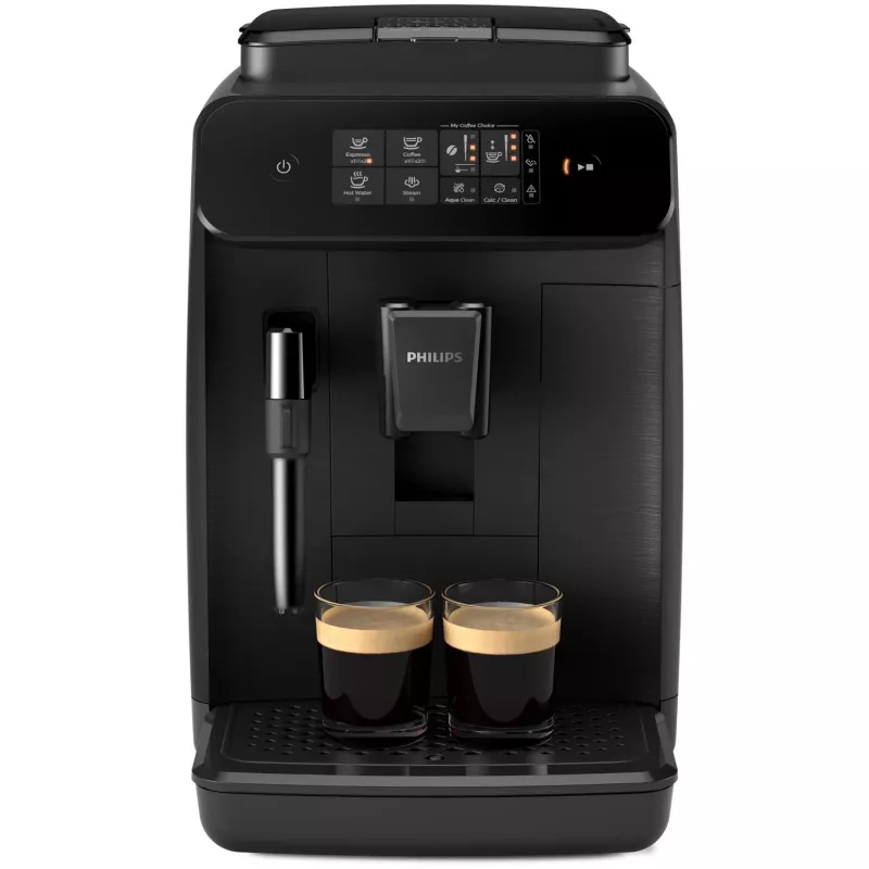 Ekspres do kawy Philips serii 800 EP0820/00 — w pełni automatyczny, zbiornik 1,8 l, wbudowany ceramiczny młynek 275 g, 15 barów, czarny