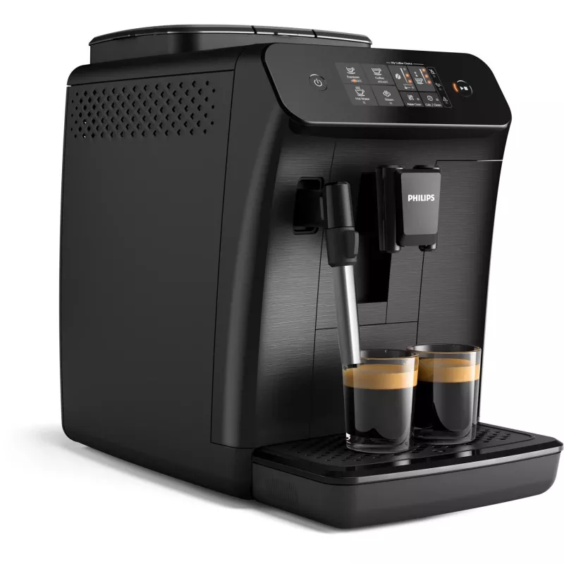 Ekspres do kawy Philips serii 800 EP0820/00 — w pełni automatyczny, zbiornik 1,8 l, wbudowany ceramiczny młynek 275 g, 15 barów, czarny