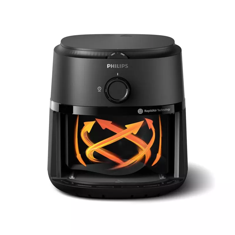 Frytkownica beztłuszczowa Philips 1000 series NA110/00 3,2 l 1300 W Czarny
