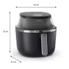 Gorące powietrze frytkownica Philips 3000 Series Ovi XL NA341/00 - RapidAir Plus blatowa frytkownica powietrzna