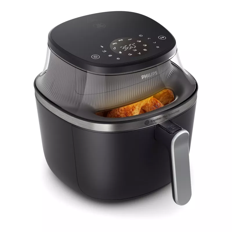 Gorące powietrze frytkownica Philips 3000 Series Ovi XL NA341/00 - RapidAir Plus blatowa frytkownica powietrzna