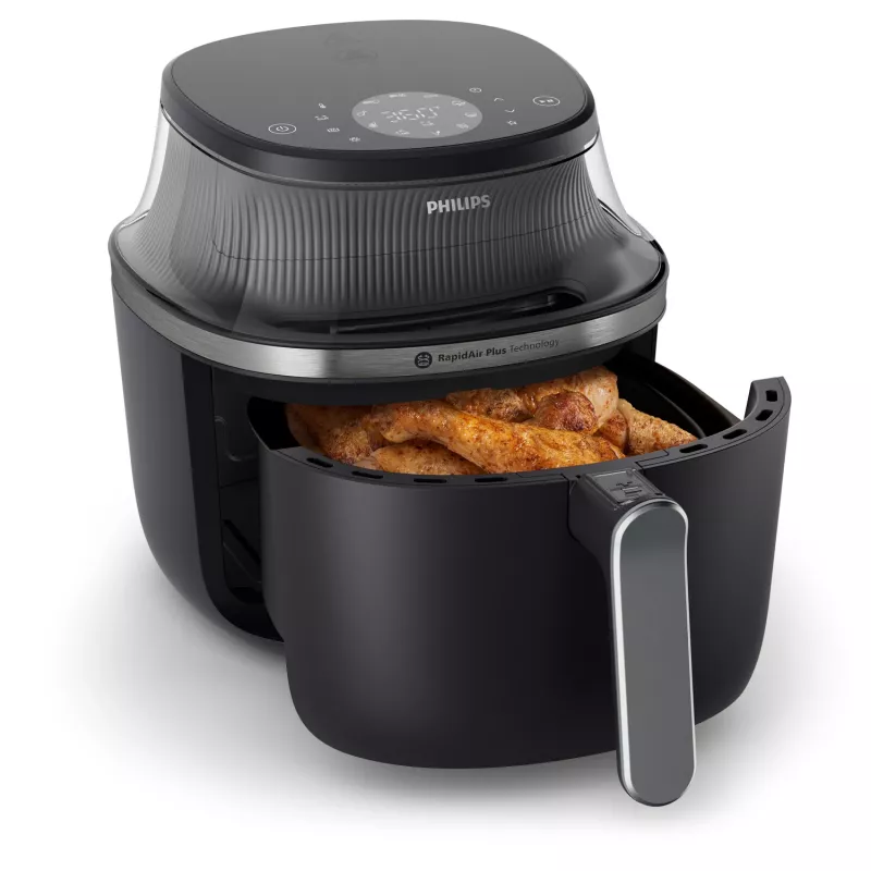 Gorące powietrze frytkownica Philips 3000 Series Ovi XL NA341/00 - RapidAir Plus blatowa frytkownica powietrzna