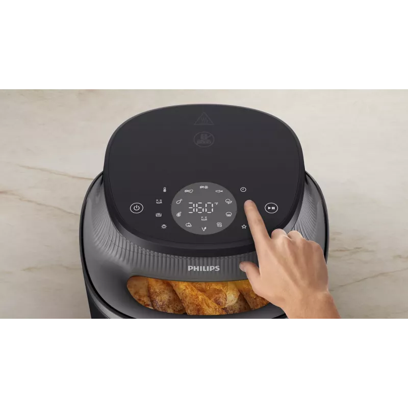 Gorące powietrze frytkownica Philips 3000 Series Ovi XL NA341/00 - RapidAir Plus blatowa frytkownica powietrzna