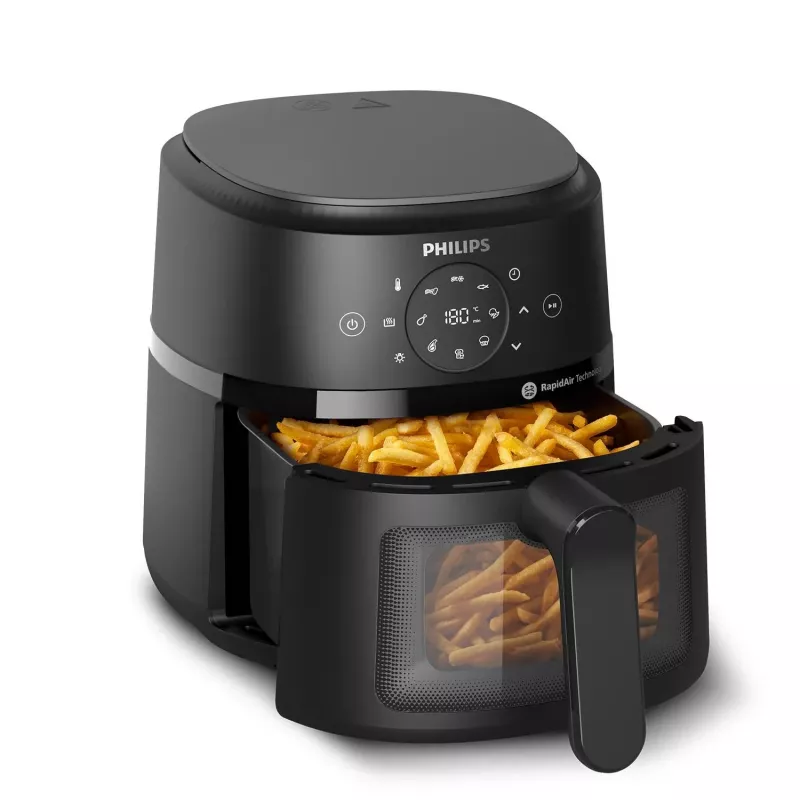 Philips 2000 series NA210/00 frytkownica Pojedyncza 3,2 L Wolnostojąca 1300 W Frytkownica na gorące powietrze