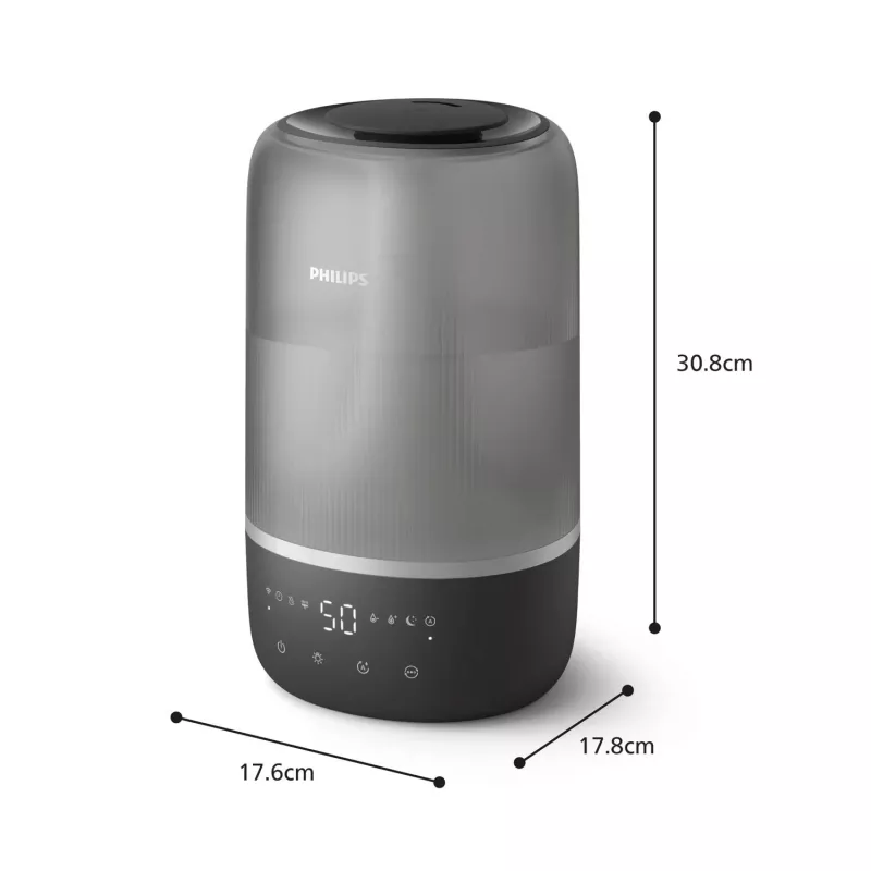 Ultrasonic Humidifier Philips HU1510/03 3L Czarny 19.6W