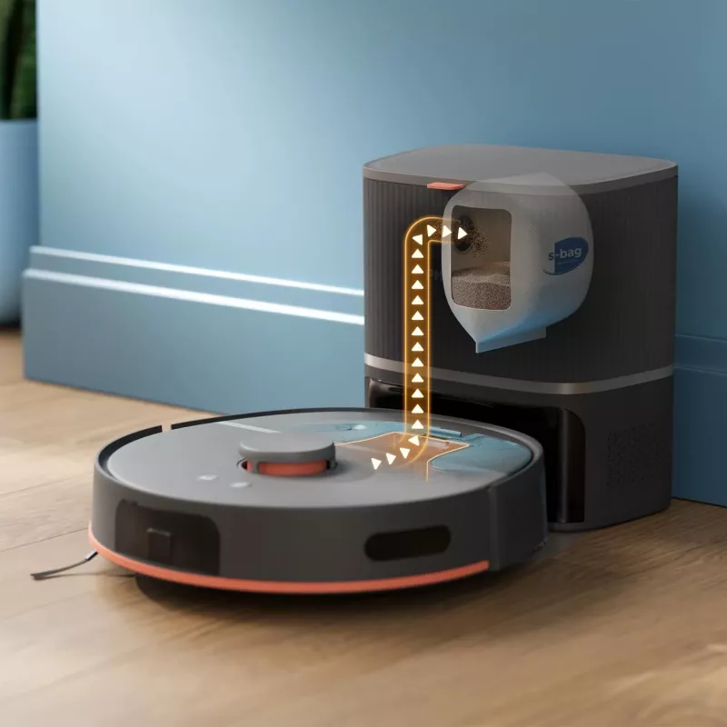 Robot sprzątający Philips XU5100/10, worek na kurz 0,26 l, Li-Ion 4800 mAh, czas pracy 200 min, wysokość 98 mm