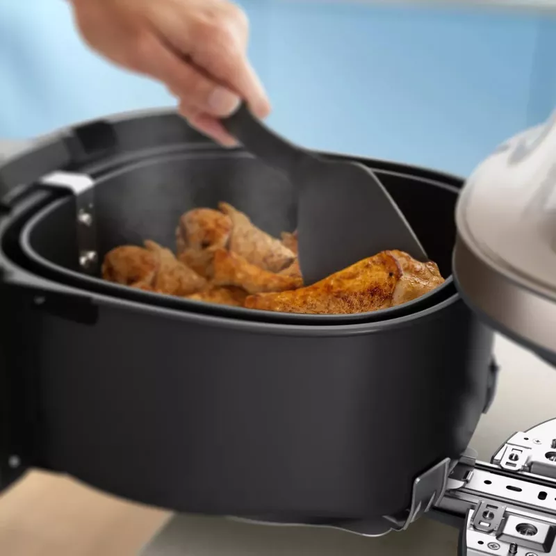 Philips 5000 series NA547/07 fryer Single 7.2 L Stand-alone 2000 W Hot air fryer Czarny, Gold