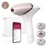 Urządzenie do depilacji IPL Philips Lumea 9000 Series BRI955/01 — SenseIQ, bateria, złoty/biały, pełna noga 8,5 min