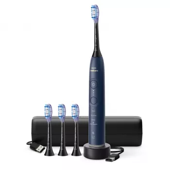 Ładowalna szczoteczka soniczna Philips Series 7100 HX7423/08 — wbudowany akumulator litowo-jonowy, 4 końcówki wymienne, Daily Care/Gum Care/Sensitive
