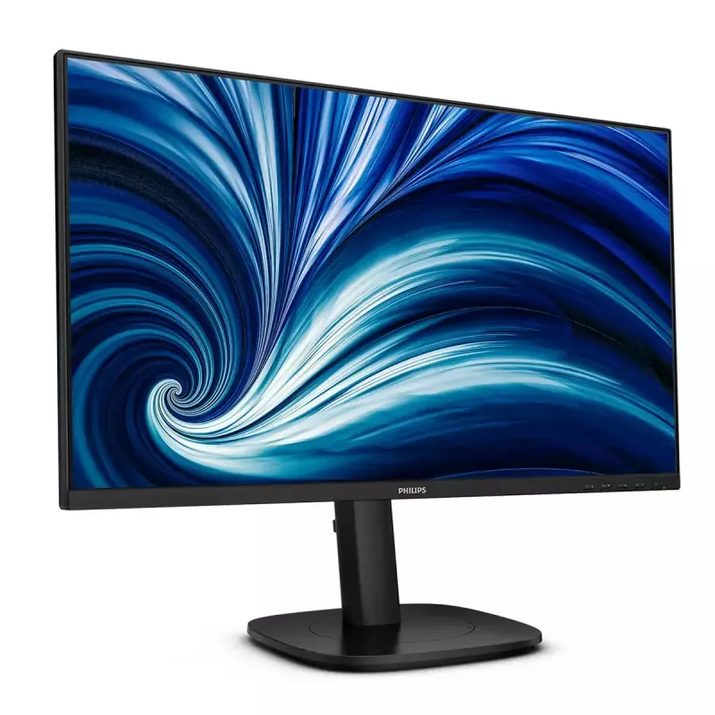 Monitor Philips 24B2U3601 23,8 cala (60,5 cm) IPS Quad HD 2560x1440, koncentrator USB 3.2, USB-C, głośniki, regulacja wysokości, VESA, czarny