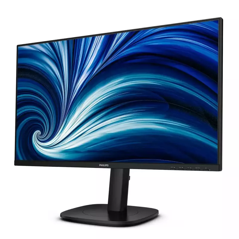 Monitor Philips 24B2U3601 23,8 cala (60,5 cm) IPS Quad HD 2560x1440, koncentrator USB 3.2, USB-C, głośniki, regulacja wysokości, VESA, czarny