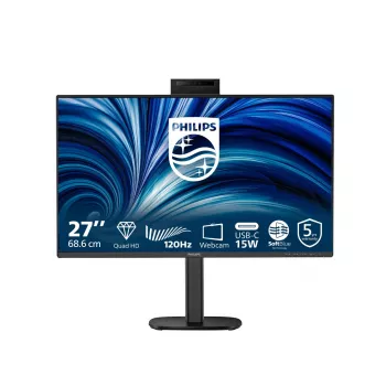 Monitor komputerowy Philips 27B2N3500JH 27 cali (68,6 cm) IPS LCD Quad HD 2560×1440, 4 ms, 350 cd/m², hub USB, głośniki, VESA, czarny