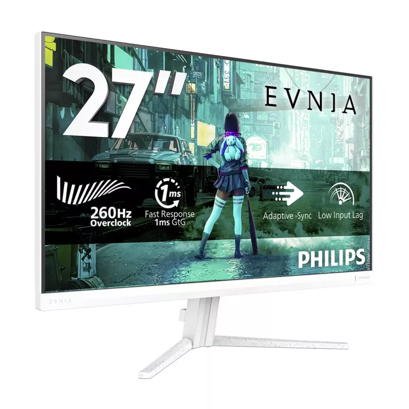 Monitor komputerowy Philips 27M2N3201PL/00 27 cali IPS FHD 1920×1080 16:9 178° VESA biały