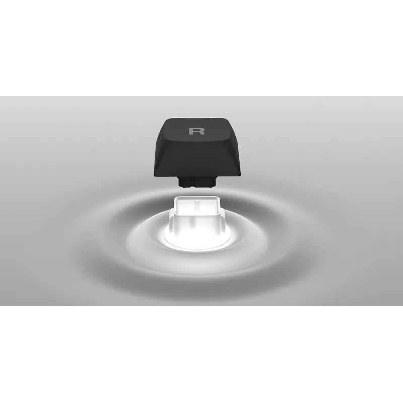 HATOR Icefall klawiatura gamingowa USB QWERTY US English czarna RGB LED