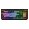 Klawiatura HATOR Icefall Gaming USB QWERTY US English Czarna Podświetlenie RGB LED