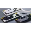 Klawiatura HATOR Icefall Gaming USB QWERTY US English Czarna Podświetlenie RGB LED
