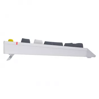 HATOR Icefall Klawiatura Gamingowa USB QWERTY US English Biała Pełnowymiarowa RGB LED