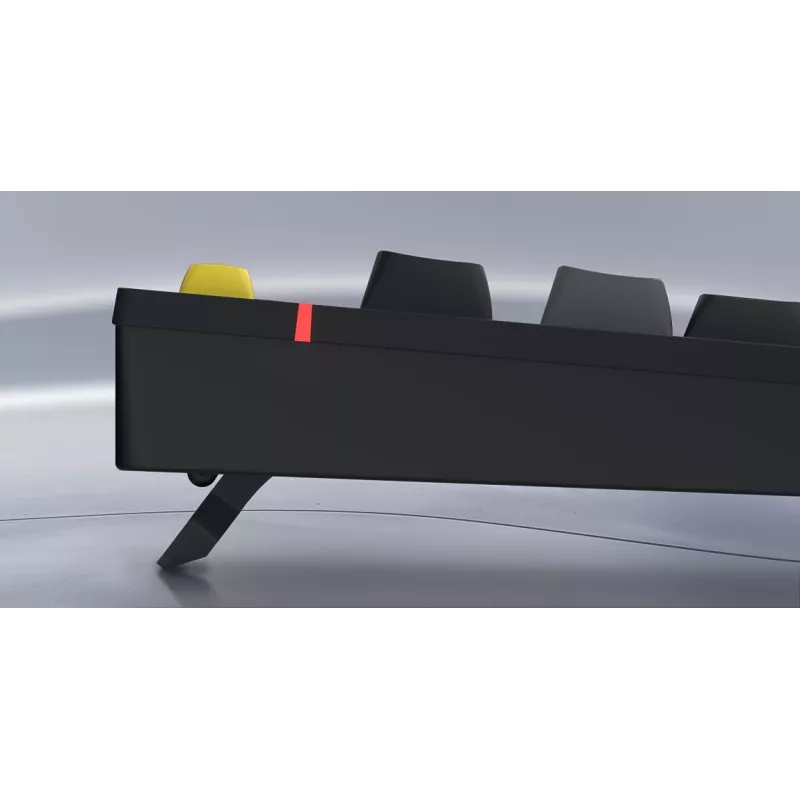 HATOR Icefall Klawiatura Gamingowa USB QWERTY US English Biała Pełnowymiarowa RGB LED