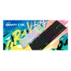 Klawiatura HATOR Gravity X TKL do gier USB QWERTY US English biała