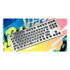Klawiatura HATOR Gravity X TKL do gier USB QWERTY US English biała
