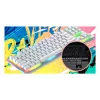 Klawiatura HATOR Gravity X TKL do gier USB QWERTY US English biała