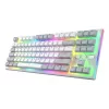 Klawiatura HATOR Gravity TKL Gaming USB QWERTY US English biała
