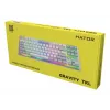 Klawiatura HATOR Gravity TKL Gaming USB QWERTY US English biała