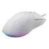 Mysz HATOR Pulsar 3 Optyczna Żółta 12000 DPI 6 Przycisków Biała