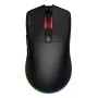 Mysz HATOR Pulsar 3 Wireless, czarna - Przełączniki optyczne żółty 100M PixArt PMW 3311 (HTM630)