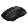 Mysz HATOR Pulsar 3 Wireless, czarna - Przełączniki optyczne żółty 100M PixArt PMW 3311 (HTM630)
