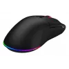 Mysz HATOR Pulsar 3 Wireless, czarna - Przełączniki optyczne żółty 100M PixArt PMW 3311 (HTM630)