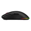 Mysz HATOR Pulsar 3 Wireless, czarna - Przełączniki optyczne żółty 100M PixArt PMW 3311 (HTM630)