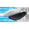 Mysz HATOR Pulsar 3 Wireless, czarna - Przełączniki optyczne żółty 100M PixArt PMW 3311 (HTM630)