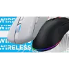 Mysz HATOR Pulsar 3 Wireless, czarna - Przełączniki optyczne żółty 100M PixArt PMW 3311 (HTM630)