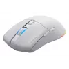HATOR Pulsar 3 Wireless, biała - Optyczne żółte przełączniki 100M, PixArt PMW 3311 (HTM631)