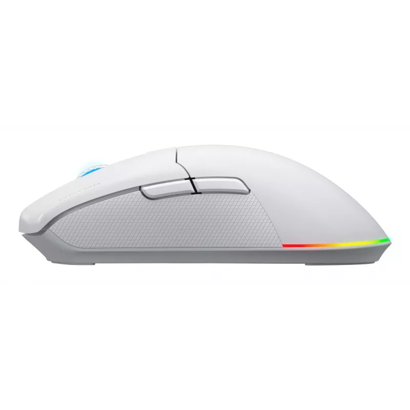 HATOR Pulsar 3 Wireless, biała - Optyczne żółte przełączniki 100M, PixArt PMW 3311 (HTM631)