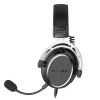 Zestaw słuchawkowy HATOR HYPERGANG 3 Hi-Res, przewodowy, pałąk na głowę, do gier, USB Type-C / USB Type-A, czarny