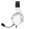 HATOR HYPERGANG 3 Hi-Res Zestaw słuchawkowy Przewodowy Nauszny Gaming USB Typ-C / USB Typ-A Biały