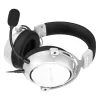 HATOR HYPERGANG 3 Hi-Res Zestaw słuchawkowy Przewodowy Nauszny Gaming USB Typ-C / USB Typ-A Biały