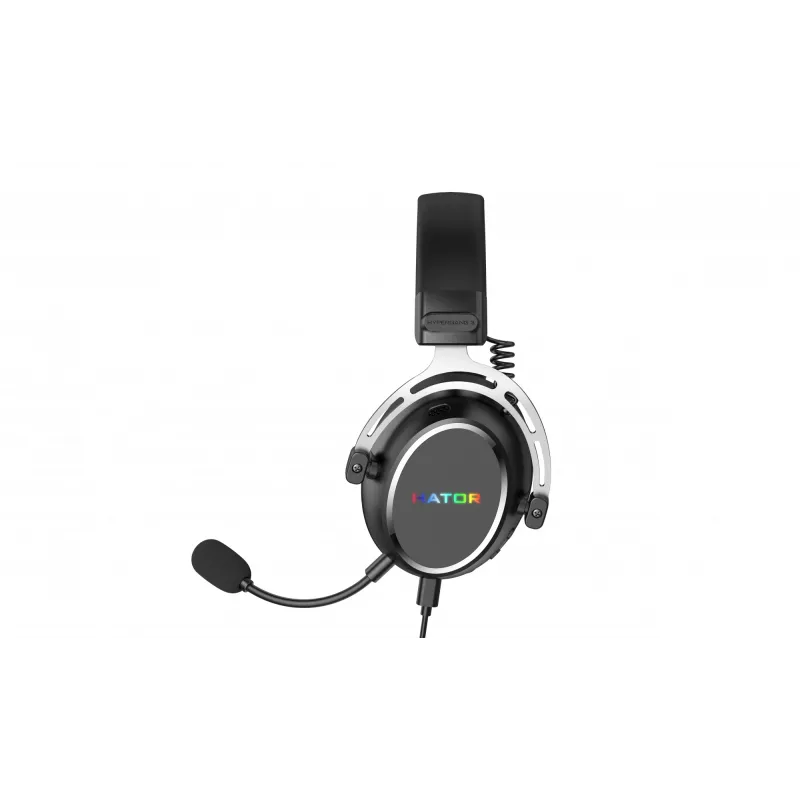 HATOR Hypergang 3 USB Zestaw słuchawkowy Przewodowy i bezprzewodowy Head-band Gaming USB Type-C / USB Type-A Bluetooth Czarny