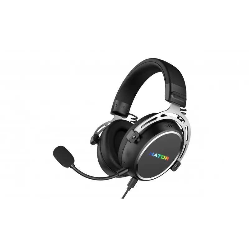 HATOR Hypergang 3 USB Zestaw słuchawkowy Przewodowy i bezprzewodowy Head-band Gaming USB Type-C / USB Type-A Bluetooth Czarny
