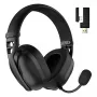 HATOR Hyperpunk 3 bezprzewodowego zestawu słuchawkowego Wired & Wireless Head-band Gaming USB Type-C / USB Type-A Bluetooth Czarny