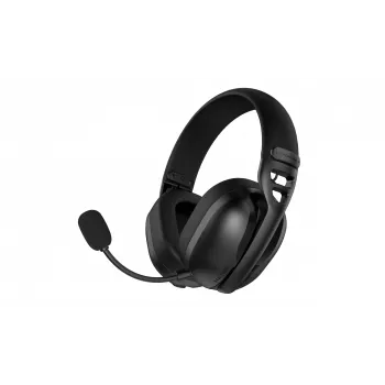 HATOR Hyperpunk 3 bezprzewodowego zestawu słuchawkowego Wired & Wireless Head-band Gaming USB Type-C / USB Type-A Bluetooth Czarny
