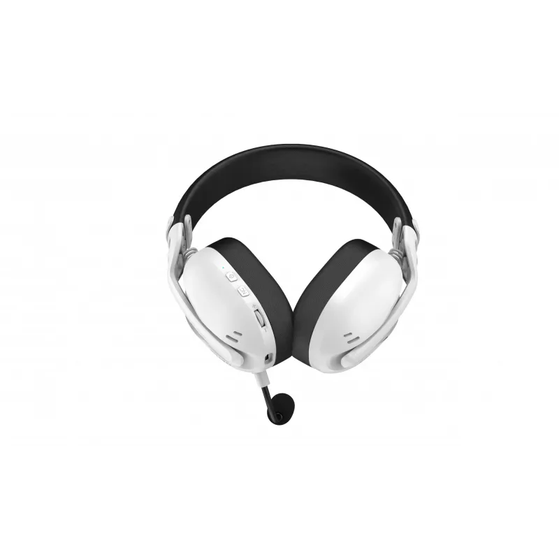 HATOR Hyperpunk 3 bezprzewodowego zestawu słuchawkowego Wired & Wireless Head-band Gaming USB Type-C / USB Type-A Bluetooth biały