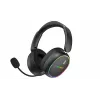 HATOR Phoenix 2 bezprzewodowego zestawu słuchawkowego Wired & Wireless Head-band Gaming USB Type-C / USB Type-A Bluetooth Czarny