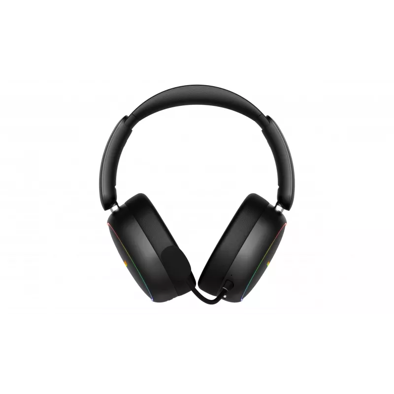 HATOR Phoenix 2 bezprzewodowego zestawu słuchawkowego Wired & Wireless Head-band Gaming USB Type-C / USB Type-A Bluetooth Czarny