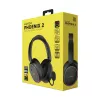 HATOR Phoenix 2 bezprzewodowego zestawu słuchawkowego Wired & Wireless Head-band Gaming USB Type-C / USB Type-A Bluetooth Czarny