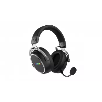 HATOR Hypergang 3 Wireless Zestaw słuchawkowy Head-band Gaming USB Type-C / USB Type-A Bluetooth Czarny