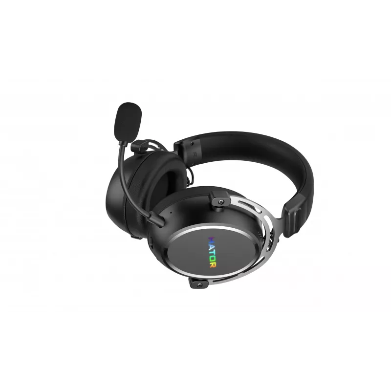 HATOR Hypergang 3 Wireless Zestaw słuchawkowy Head-band Gaming USB Type-C / USB Type-A Bluetooth Czarny